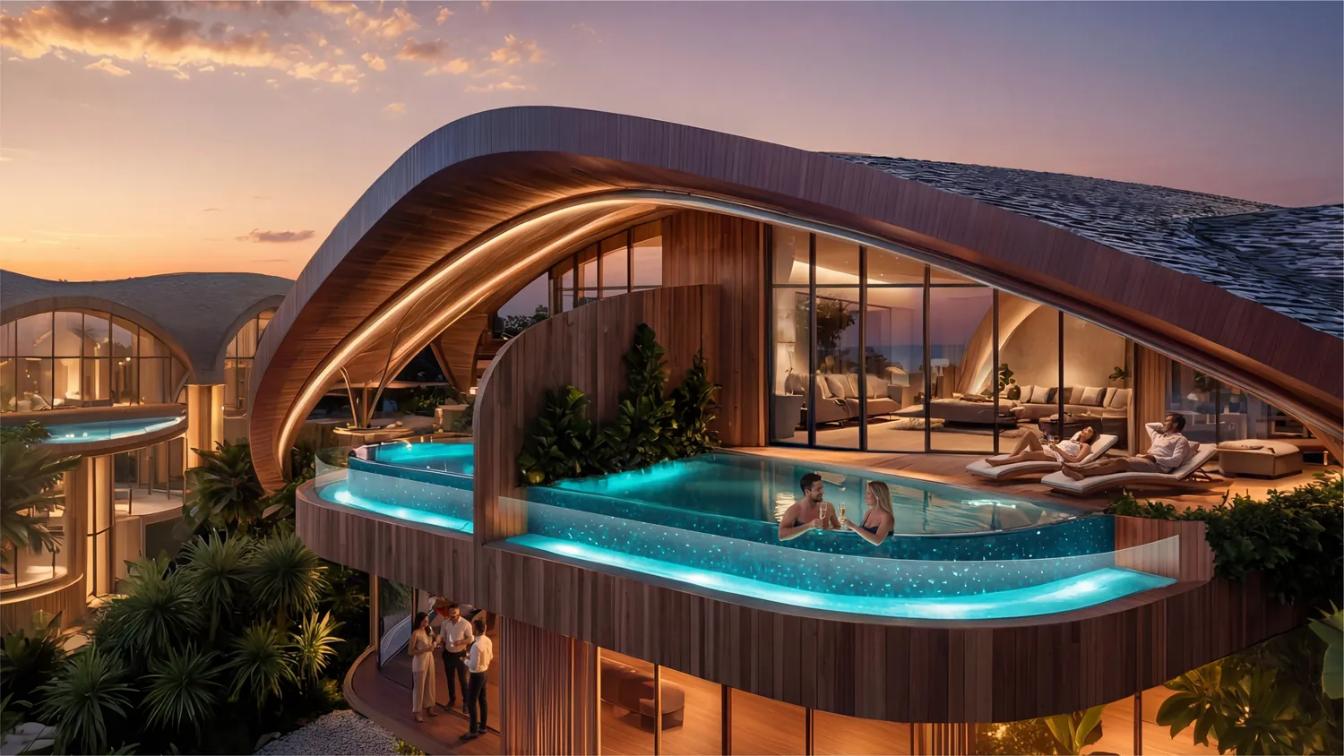 ELLE Resort and Beach Club Bali, pool terrace