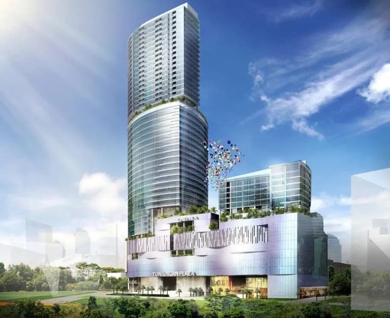 Mall, office and condominium complex, Surabaya