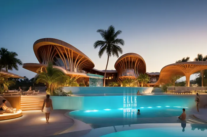Elle Beach Club and Resort, by Inspiral Architecture and Design Studios
