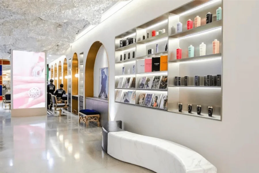 ELLE Salon Guangzhou — the salon floor in Taikoo Hui
