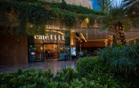 Cafe ELLE Riyadh — the patisserie counter